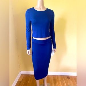 Bar III Matching Top and Skirt Set Size Medium